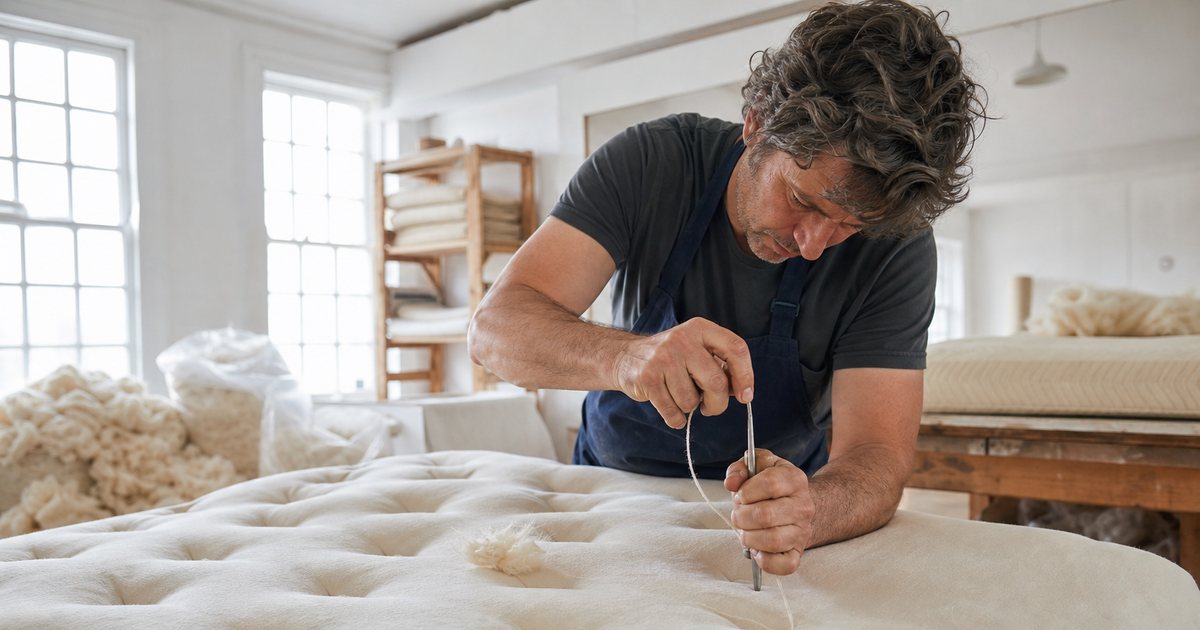 What Separates A Truly Handcrafted Mattress From A Mass Produced One?