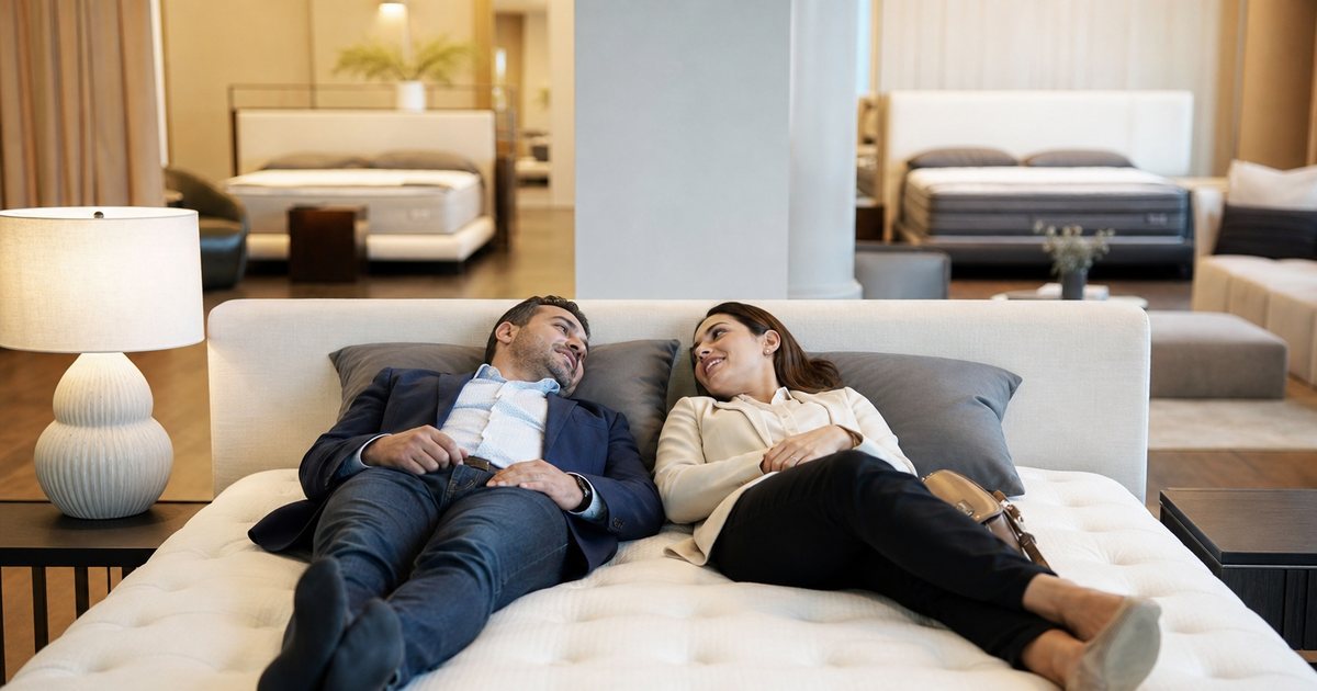 How Do You Test A Luxury Mattress Properly During A Showroom Visit?
